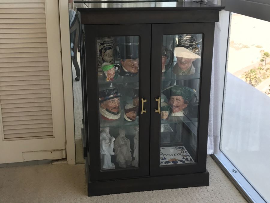 Small Chinoiserie Curio Display Cabinet [Photo 4]