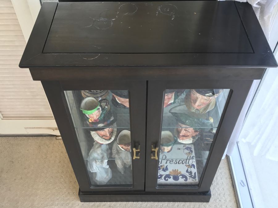 Small Chinoiserie Curio Display Cabinet [Photo 7]