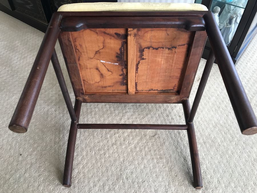Stunning Vintage Chinese Rosewood Carved Armchair [Photo 24]