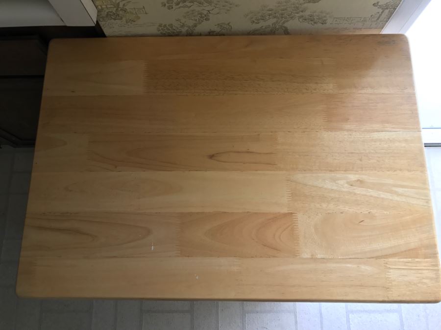 Contemporary Butcher Block Island Cabinet [Photo 6]