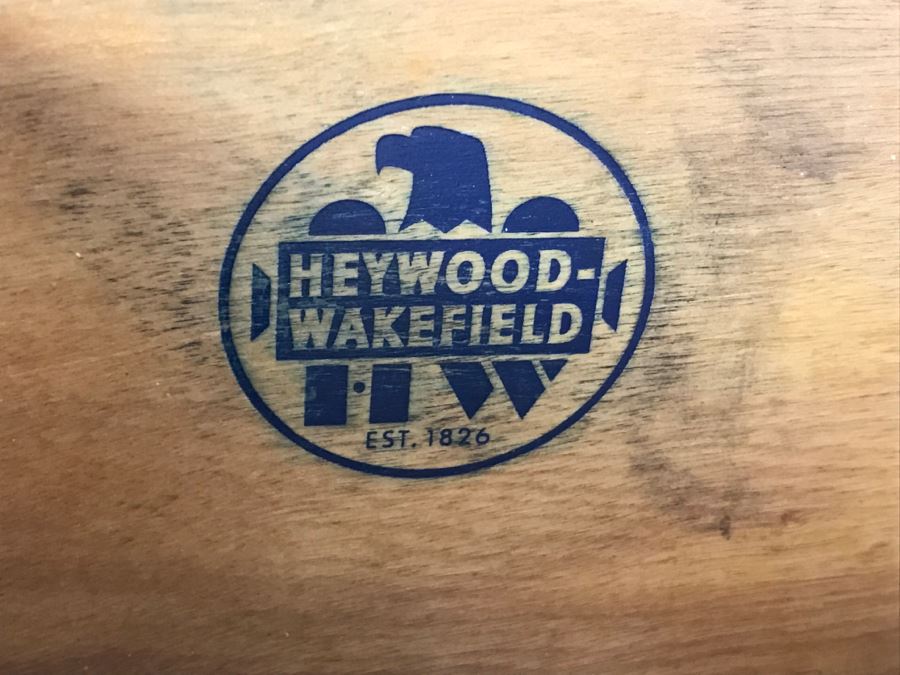 UPDATE - Mid-Century Modern Heywood-Wakefield Chest Of Drawers Cabinet Sold Empty - Great Stereo Cabinet (Sides Of Both Doors Have Scratches) [Photo 10]