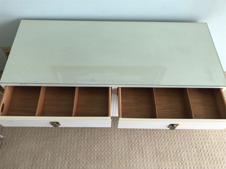 Mid-Century Modern 6-Drawer Chest Of Drawers Dresser With Glass Top By Kalpe Inglewood, CA [Photo 9]