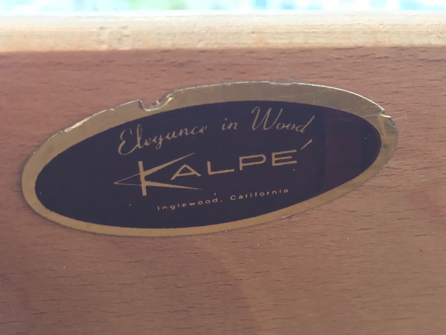 Pair Of Mid-Century Modern Nightstands By Kalpe Inglewood, CA [Photo 8]