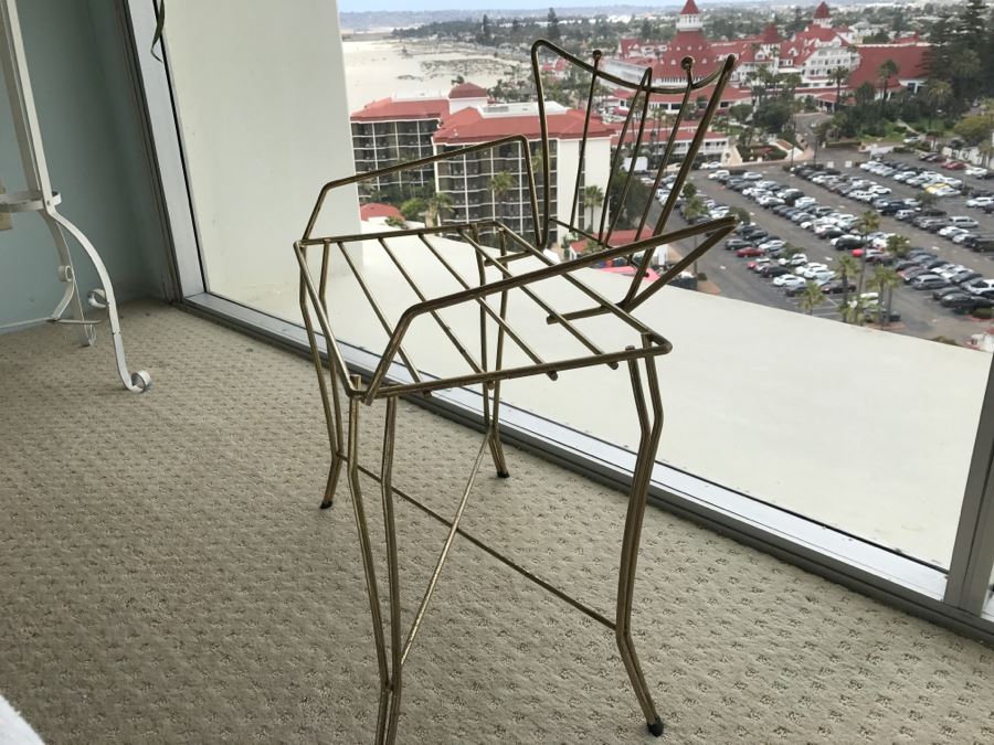 Mid-Century Modern Metal Vanity Seat Chair [Photo 5]