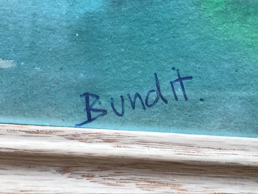 Original Watercolor Painting By Bundit [Photo 6]