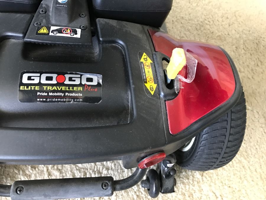 Pride Mobility Scooters Go Go Elite Traveller Plus With Manuals [Photo 7]