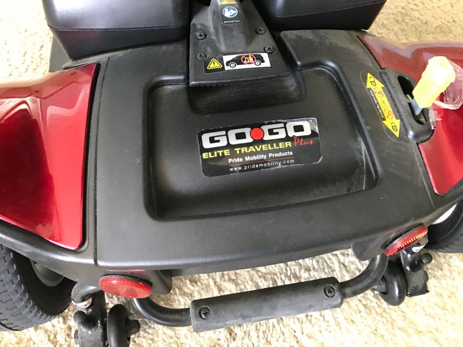 Pride Mobility Scooters Go Go Elite Traveller Plus With Manuals [Photo 6]