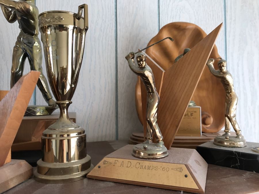 Collection Of Trophies On Top Of Cabinet [Photo 7]