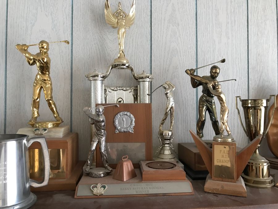 Collection Of Trophies On Top Of Cabinet [Photo 4]