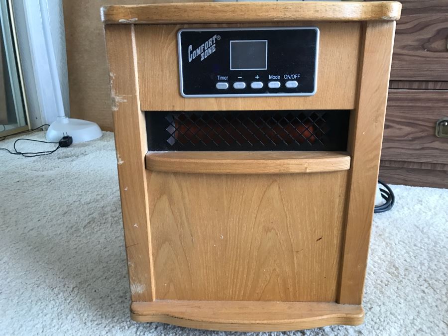 Comfort Zone Digital Quartz Infrared Heater [Photo 2]