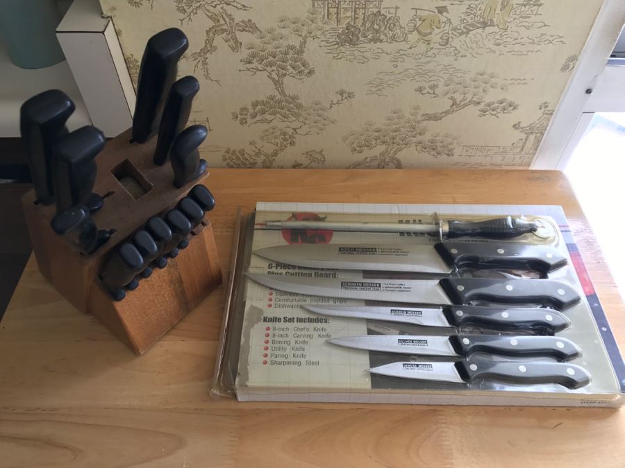 Several Knife Sets Including New Schinken Messer Knife Set [Photo 2]