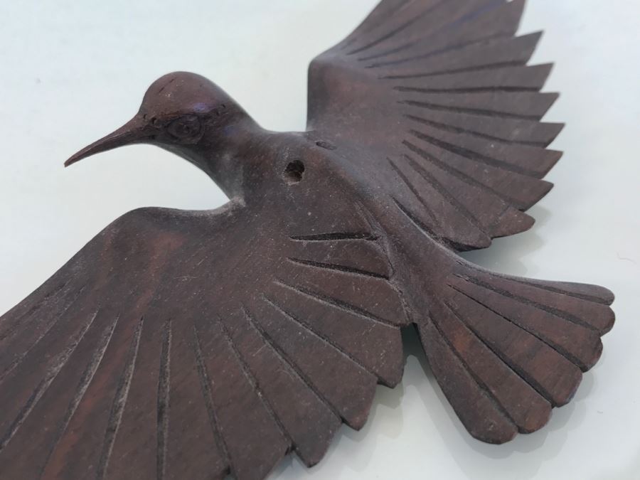 Collection Of Carved Wood Animals Including Giraffee And Owl [Photo 4]