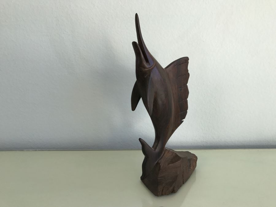 Carved Ironwood Sailfish [Photo 2]