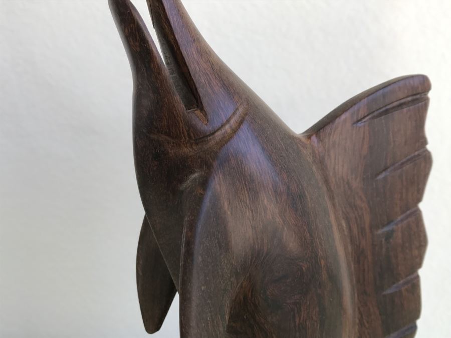 Carved Ironwood Sailfish [Photo 3]