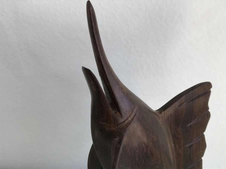 Carved Ironwood Sailfish [Photo 4]