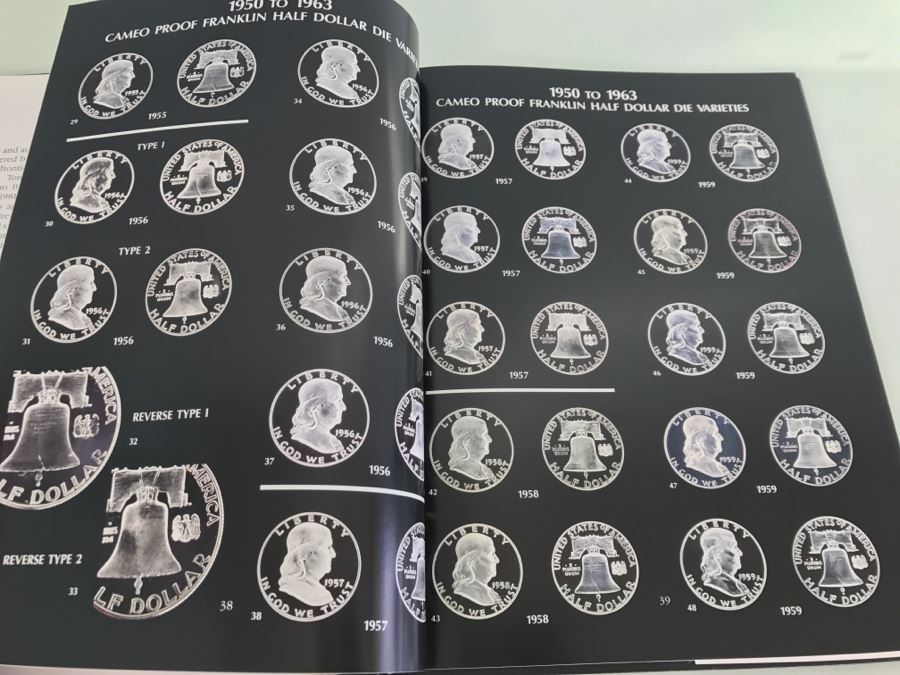 Signed Book Cameo And Brilliant Proof Coinage Of The 1950 To 1970 Era By Rick Jerry Tomaska Limited Edition Book #415 [Photo 5]