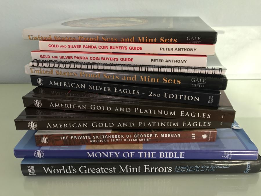 Collection Of (11) Coin And Currency Books [Photo 3]