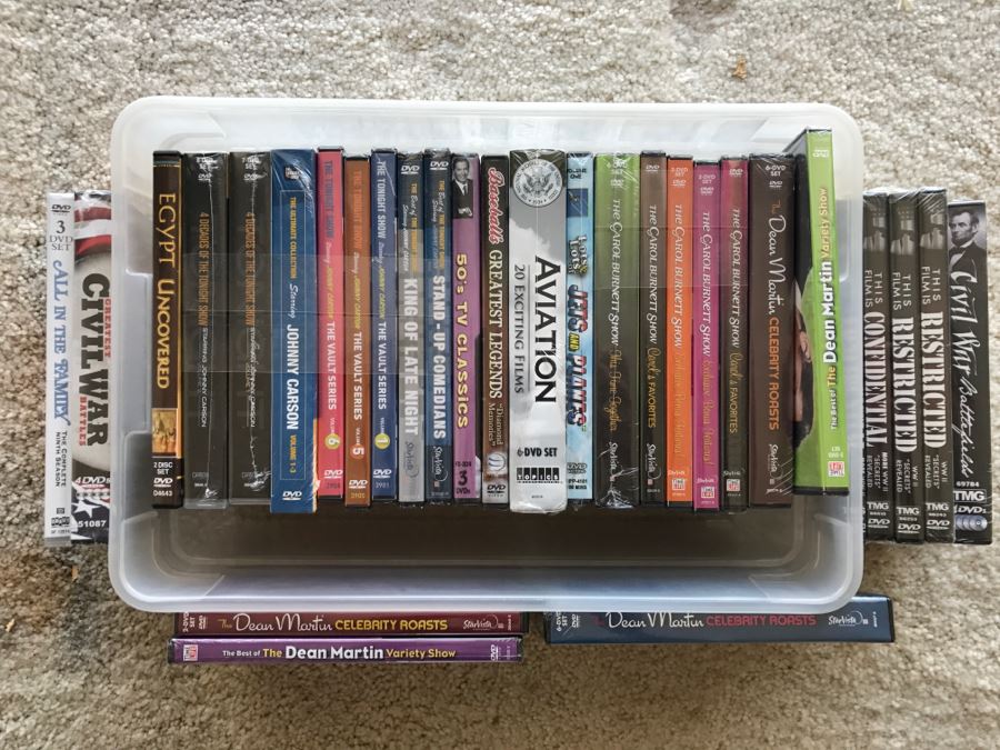 Collection Of (29) Movie And Documentary DVDs Mostly Unopened [Photo 1]