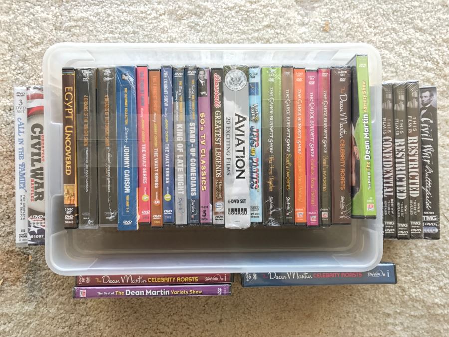 Collection Of (29) Movie And Documentary DVDs Mostly Unopened [Photo 2]