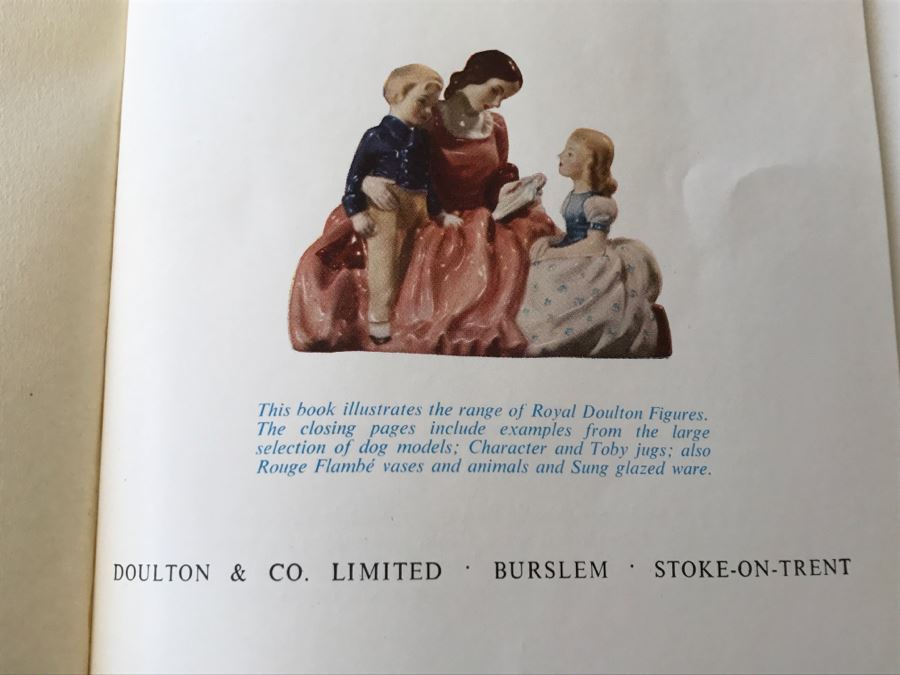 Vintage Royal Doulton Figurines Product Catalog [Photo 5]