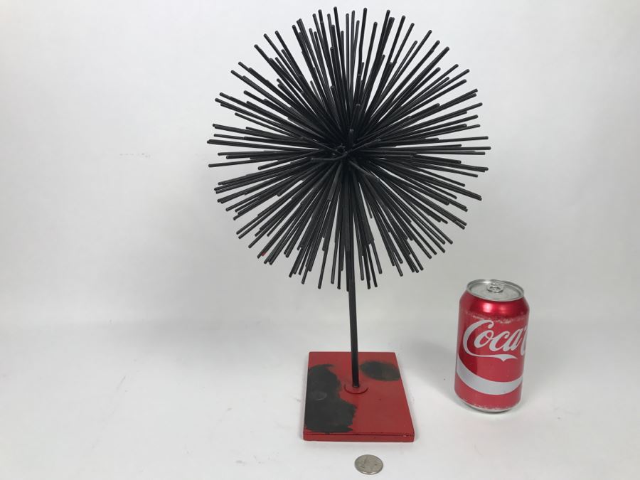 Modern Industrial Spherical Metal Sculpture [Photo 9]