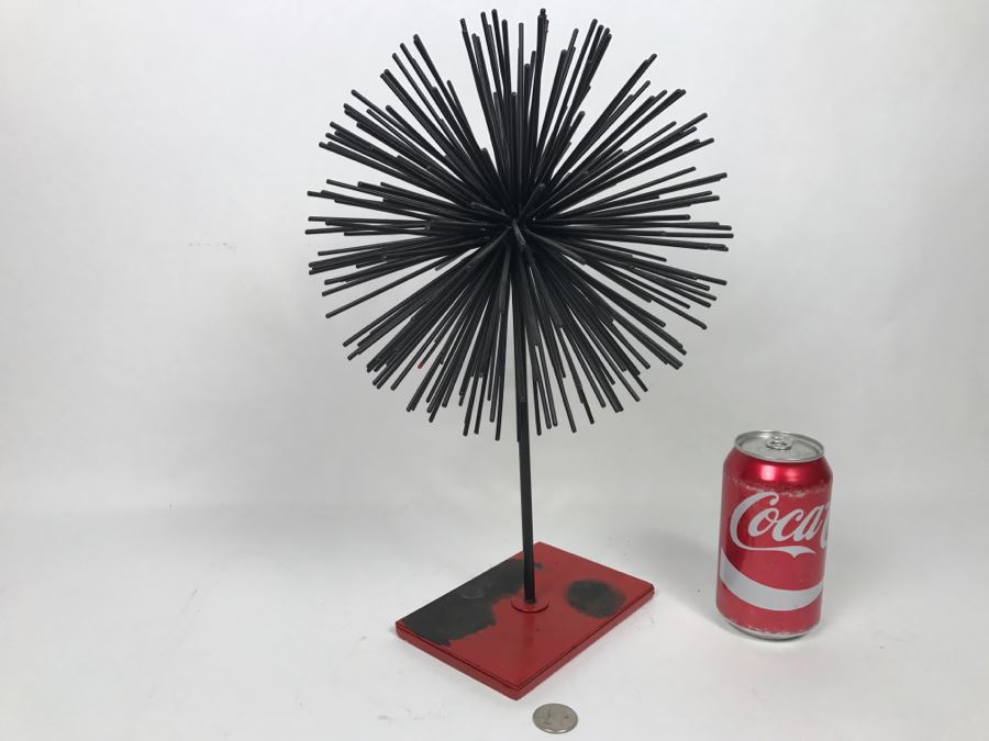 Modern Industrial Spherical Metal Sculpture [Photo 8]