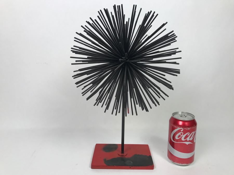 Modern Industrial Spherical Metal Sculpture [Photo 11]