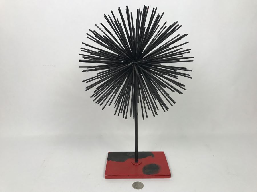 Modern Industrial Spherical Metal Sculpture [Photo 2]