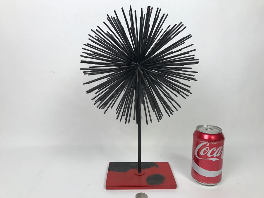 Modern Industrial Spherical Metal Sculpture [Photo 1]
