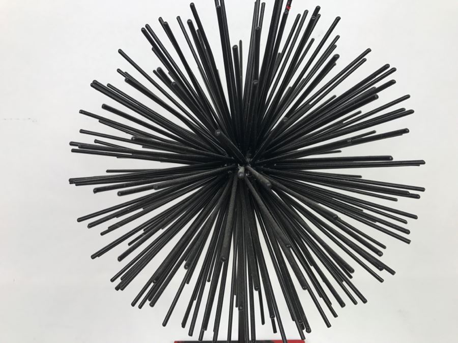 Modern Industrial Spherical Metal Sculpture [Photo 4]