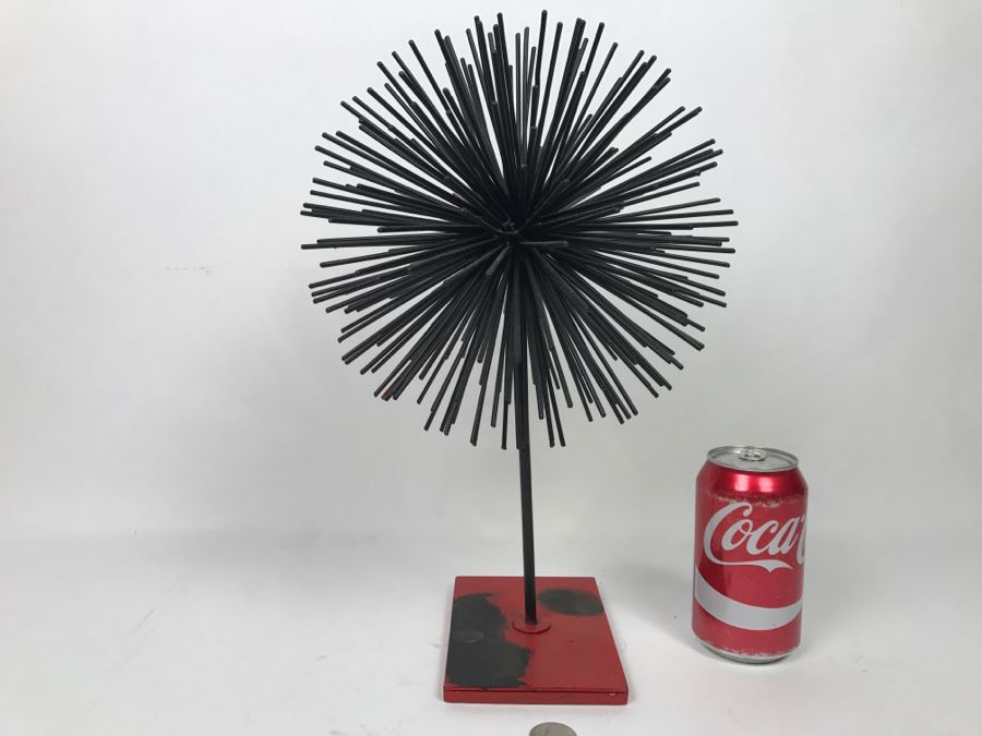 Modern Industrial Spherical Metal Sculpture [Photo 10]