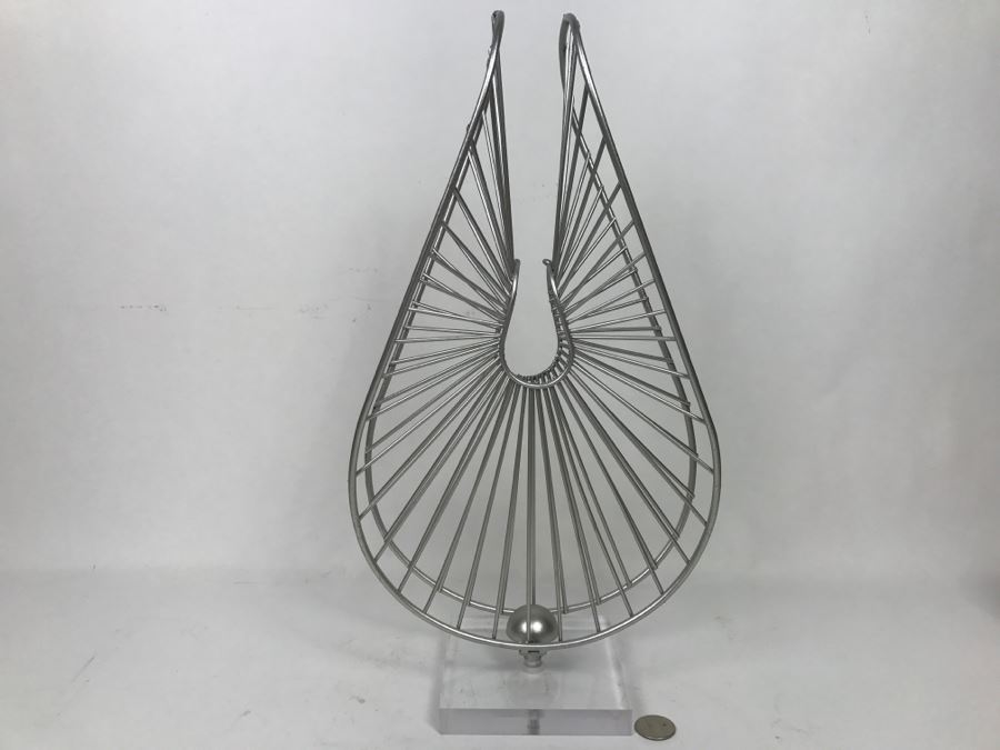 Metal Architecural Sculpture On Acrylic Base [Photo 5]
