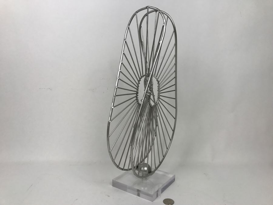 Metal Architecural Sculpture On Acrylic Base [Photo 3]