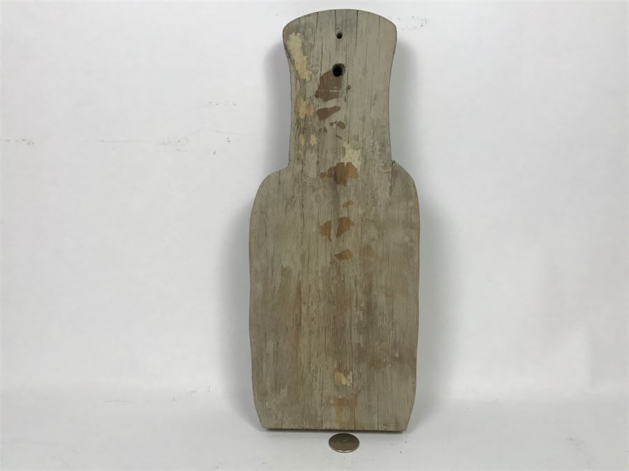 Vintage Hand Carved Wooden Religious Wall Plaque [Photo 8]
