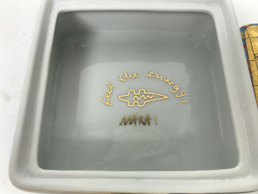 Goebel Porcelain Trinket Box MARA Collection Feel The Energy [Photo 7]
