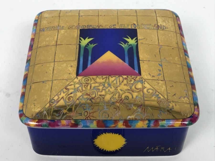 Goebel Porcelain Trinket Box MARA Collection Feel The Energy [Photo 3]