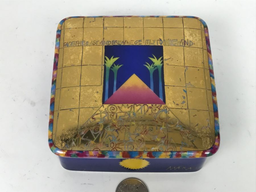 Goebel Porcelain Trinket Box MARA Collection Feel The Energy [Photo 4]