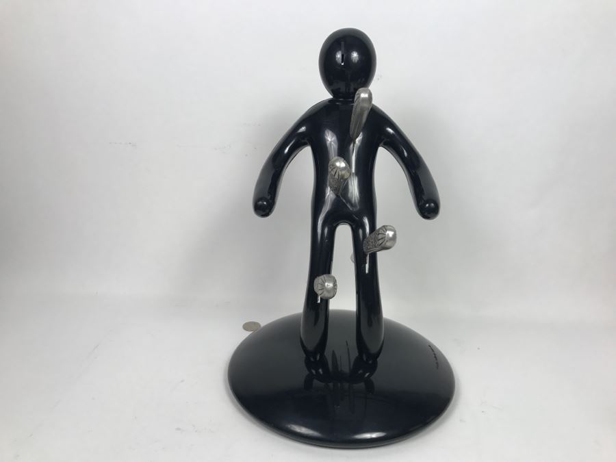 The Ex Voodoo 5-Knife Holder Black Base Raffaele Iannello - Does Not Include Knives [Photo 8]