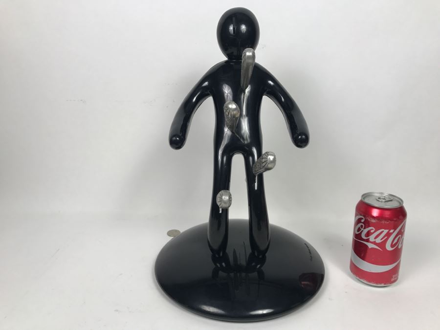 The Ex Voodoo 5-Knife Holder Black Base Raffaele Iannello - Does Not Include Knives [Photo 7]