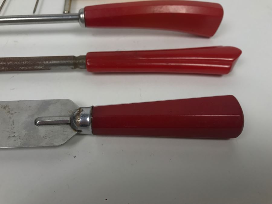 Vintage Kitchen Utensils With Bakelite Handles