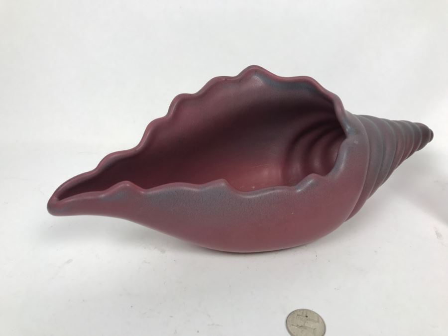 Vintage Van Briggle Pottery Seashell Colorado Springs, CO [Photo 8]