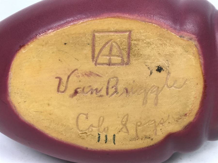 Vintage Van Briggle Pottery Seashell Colorado Springs, CO [Photo 2]