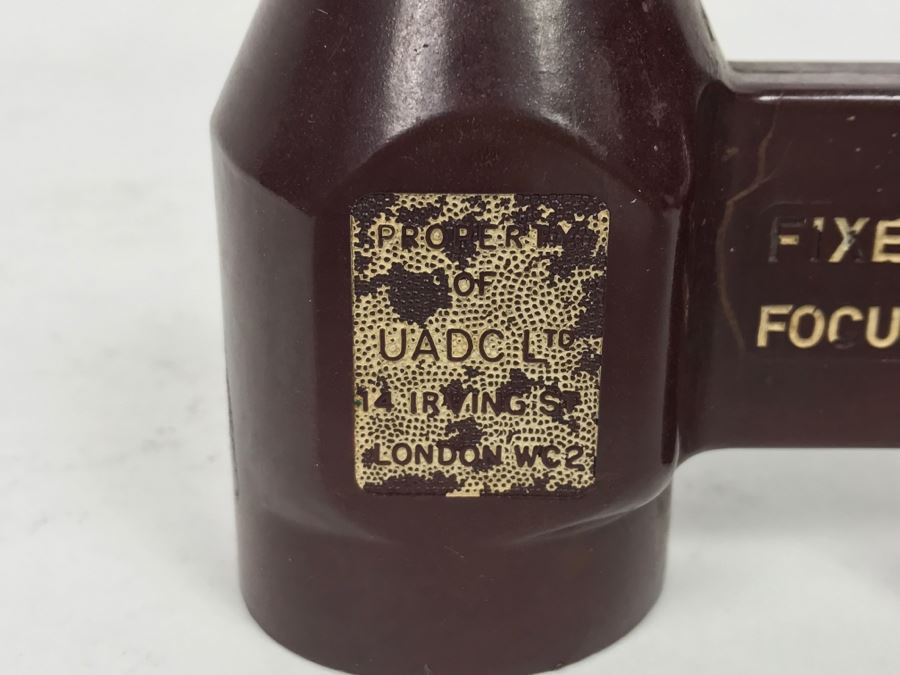 Vintage Fixed Focus Theater Opera Binoculars Property Of UADC Ltd London England [Photo 6]