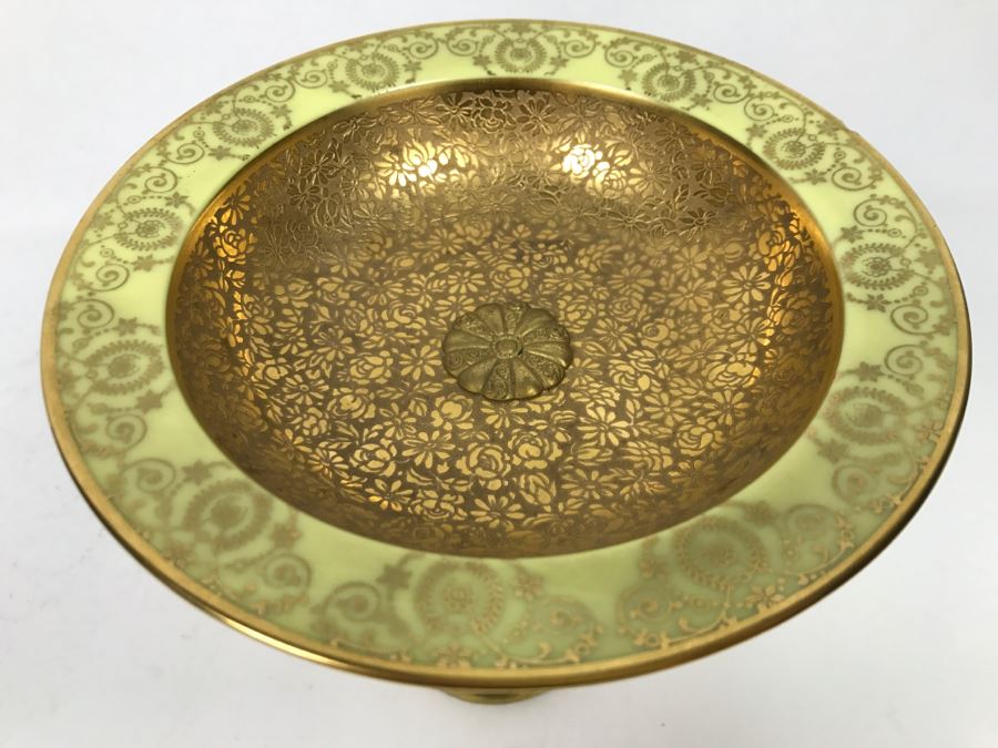Vintage Gilt Footed Cherub Dish Bowl [Photo 4]