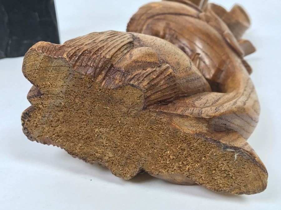 Natural Rock Sculpture And Carved Wood Man And Woman Sculpture [Photo 9]