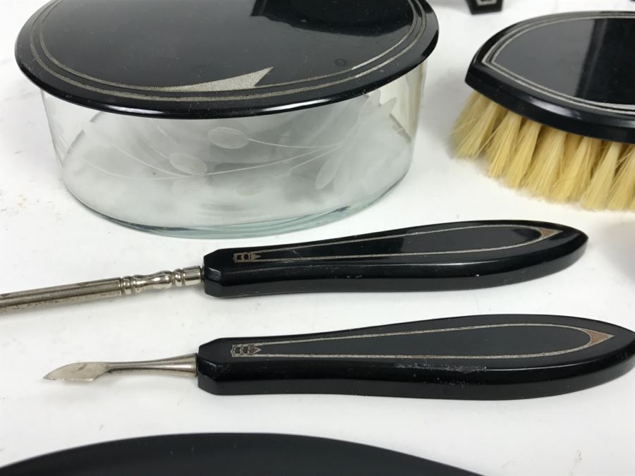 Vintage 1920's Art Deco Vanity Set [Photo 6]