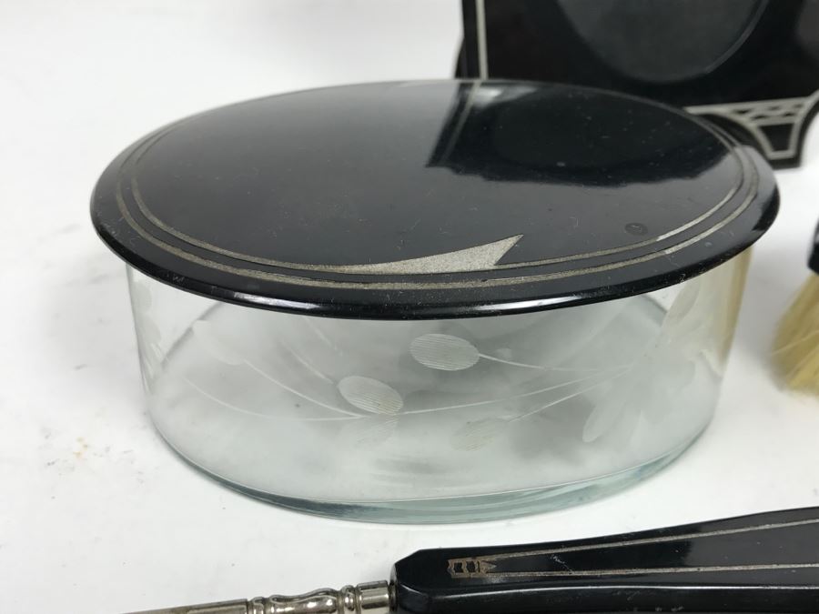 Vintage 1920's Art Deco Vanity Set [Photo 7]