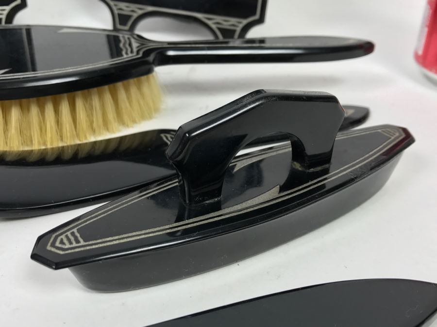 Vintage 1920's Art Deco Vanity Set [Photo 4]