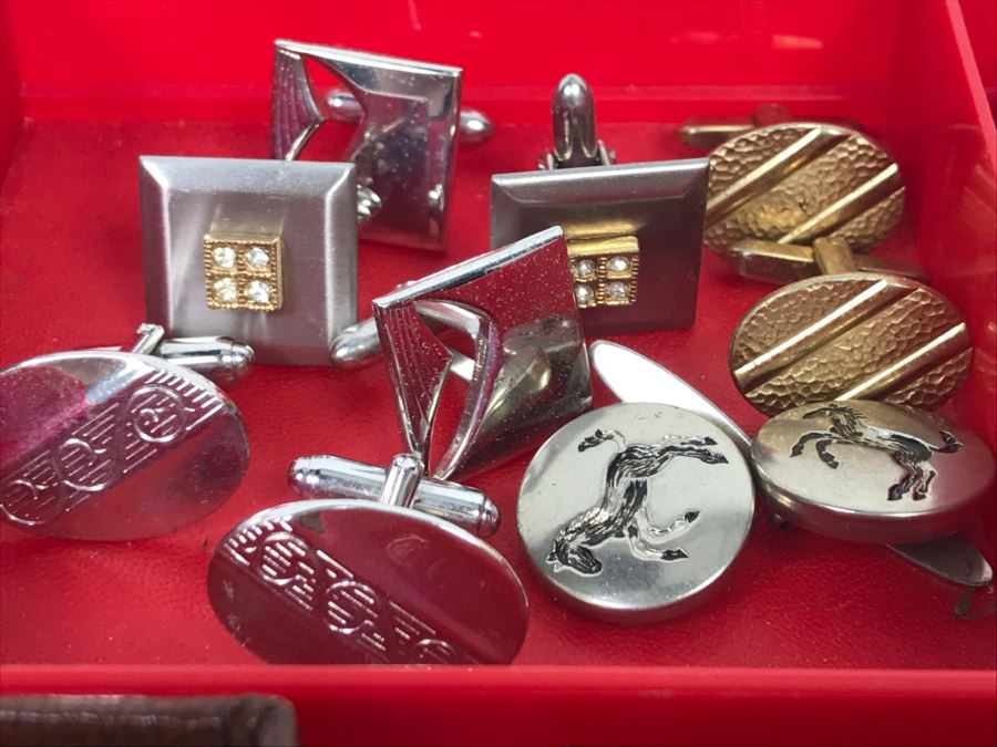 Vintage Collection On Men's Cufflinks And Tie Clips [Photo 11]
