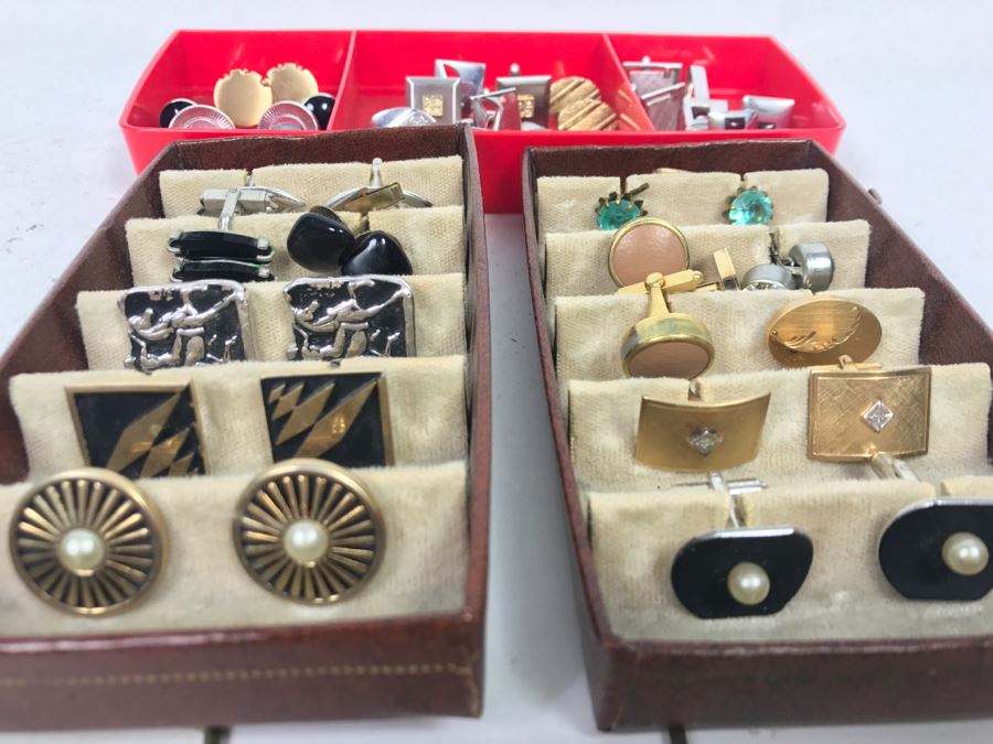 Vintage Collection On Men's Cufflinks And Tie Clips [Photo 3]